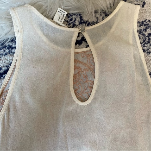 Forever 21 Embroidered Flowy Tank - Picture 4 of 5